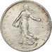Francja, 1 Franc, Semeuse, 1914, Castelsarrasin, Srebro, MS(63), Gadoury:467