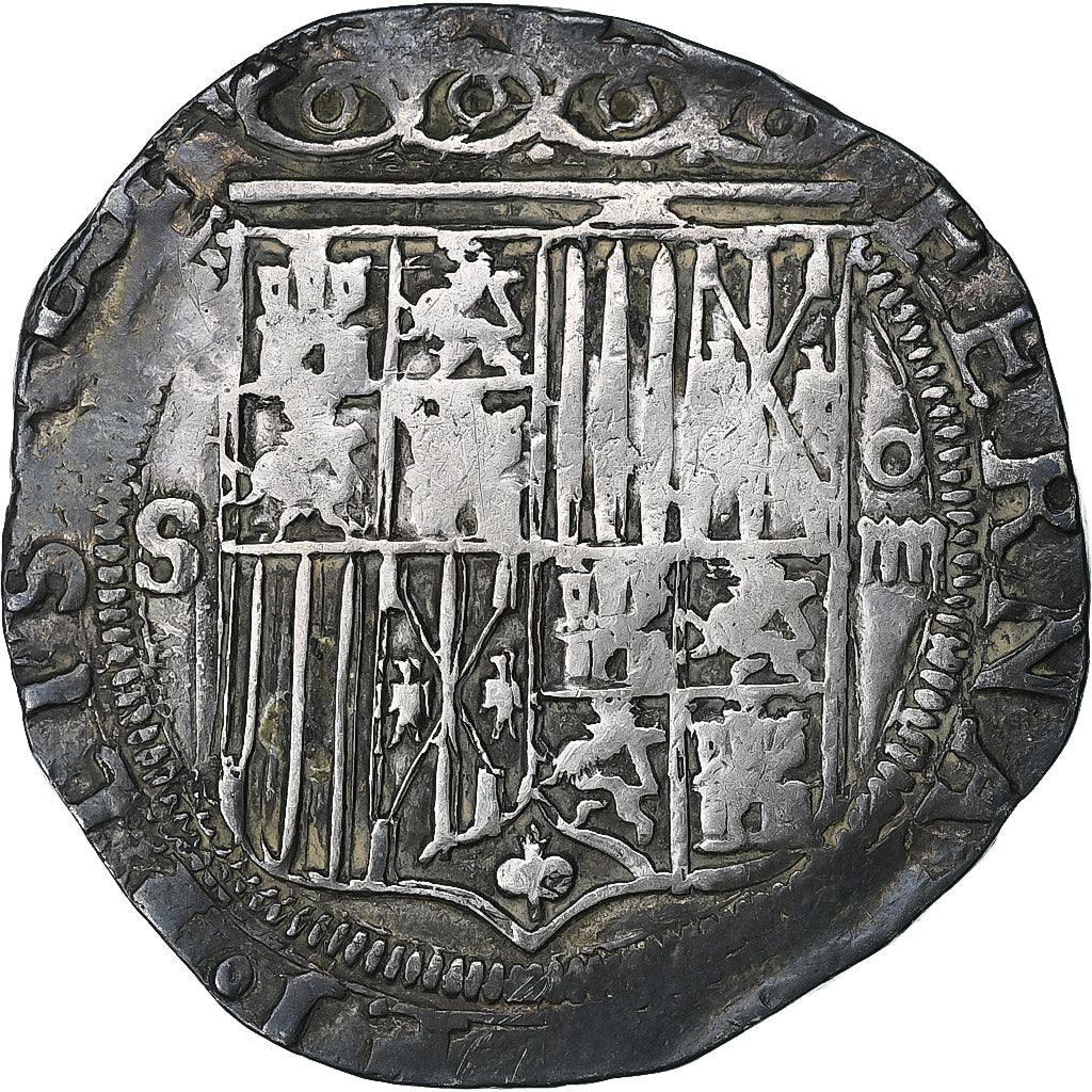Spain, Fernando & Isabel, 4 Réales, 1474-1504, Seville, Silver, VF(30-35)