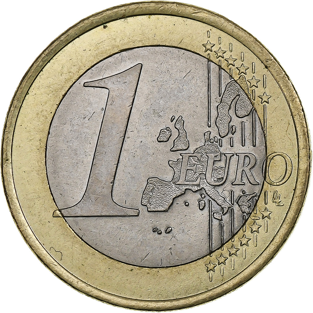 Monaco, Rainier III, Euro, 2001, MDP, Bi-Metallic, MS(60-62)