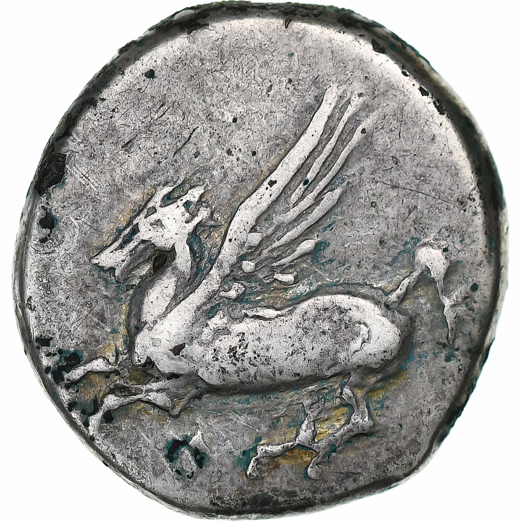 Akarnania, Stater, ca. 350-300 BC, Argos Amphilochikon, Srebro, AU(50-53)