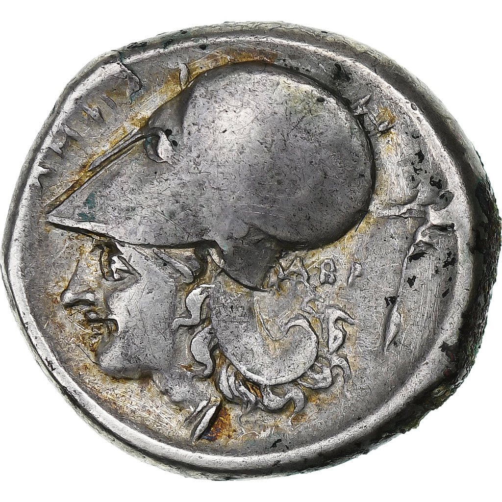 Akarnania, Stater, ca. 350-300 BC, Argos Amphilochikon, Silver, AU(50-53)