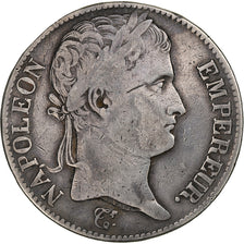 Francia, Napoleon I, 5 Francs, 1813, Torino, Argento, MB+, Gadoury:584