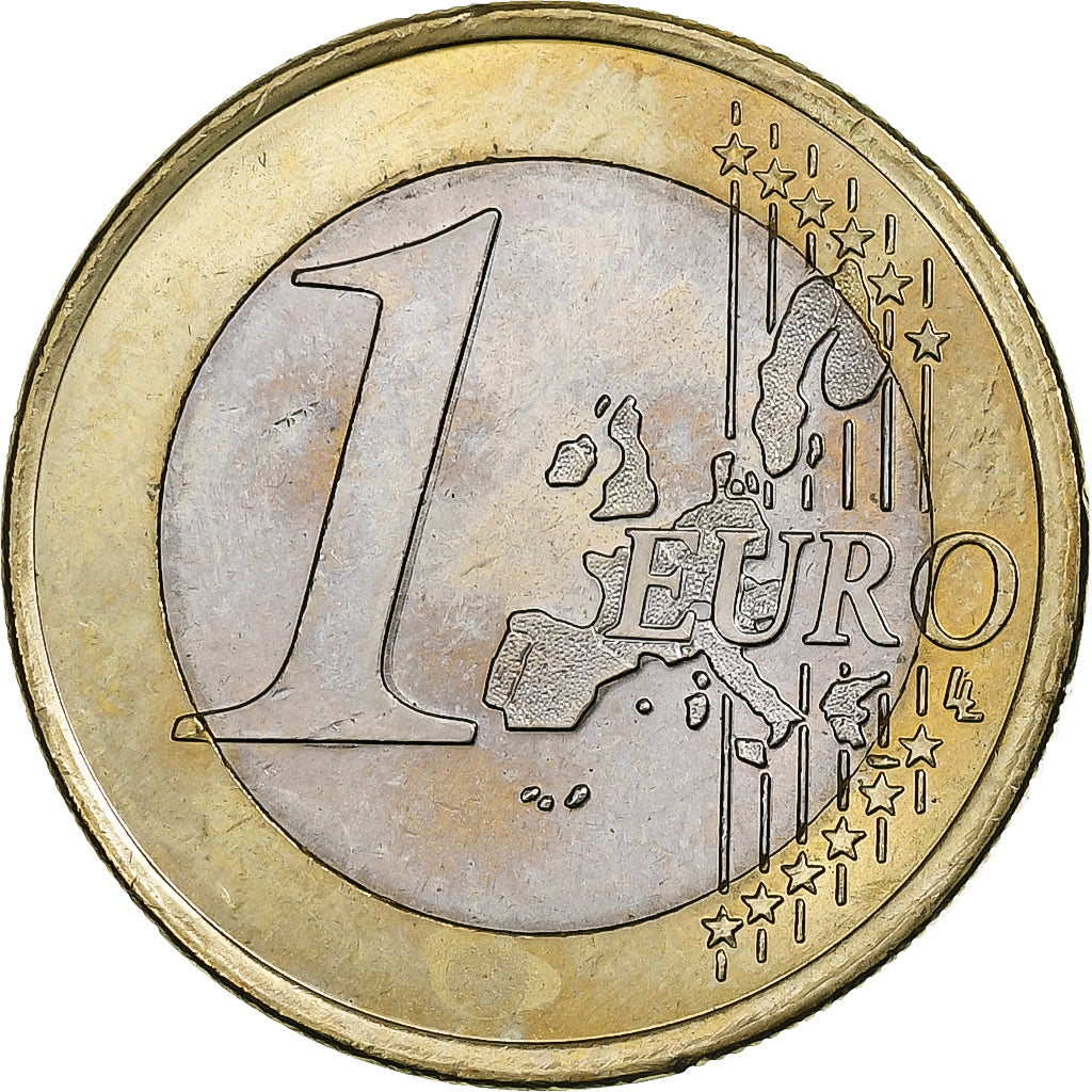 França, Rainier III, Euro, 2002, Bimetálico, MS(63), KM:173