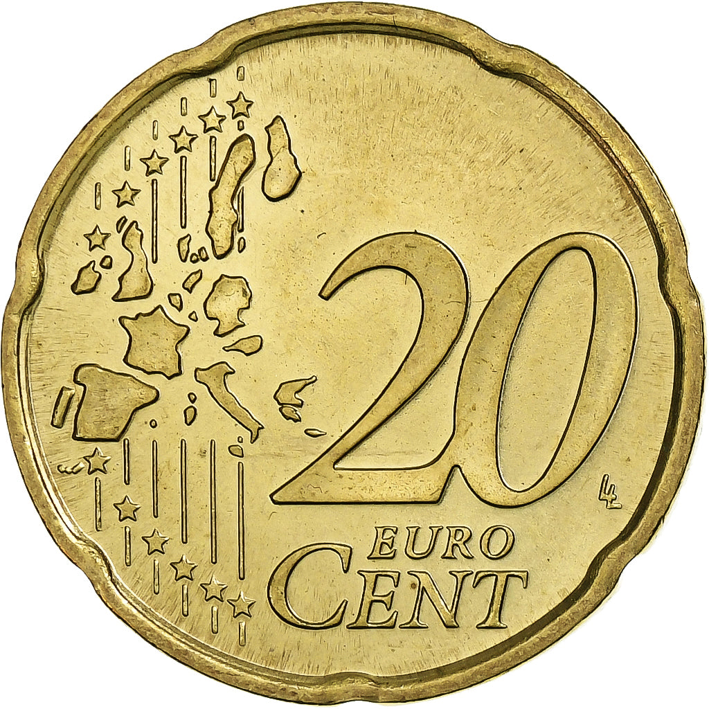 San Marino, 20 Euro Cent, 2003, Rome, Nordic gold, SPL, KM:444