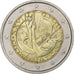 Vatican, Benedict XVI, 2 Euro, 26th World Youth Day, 2011, Rome, Bi-Metallic