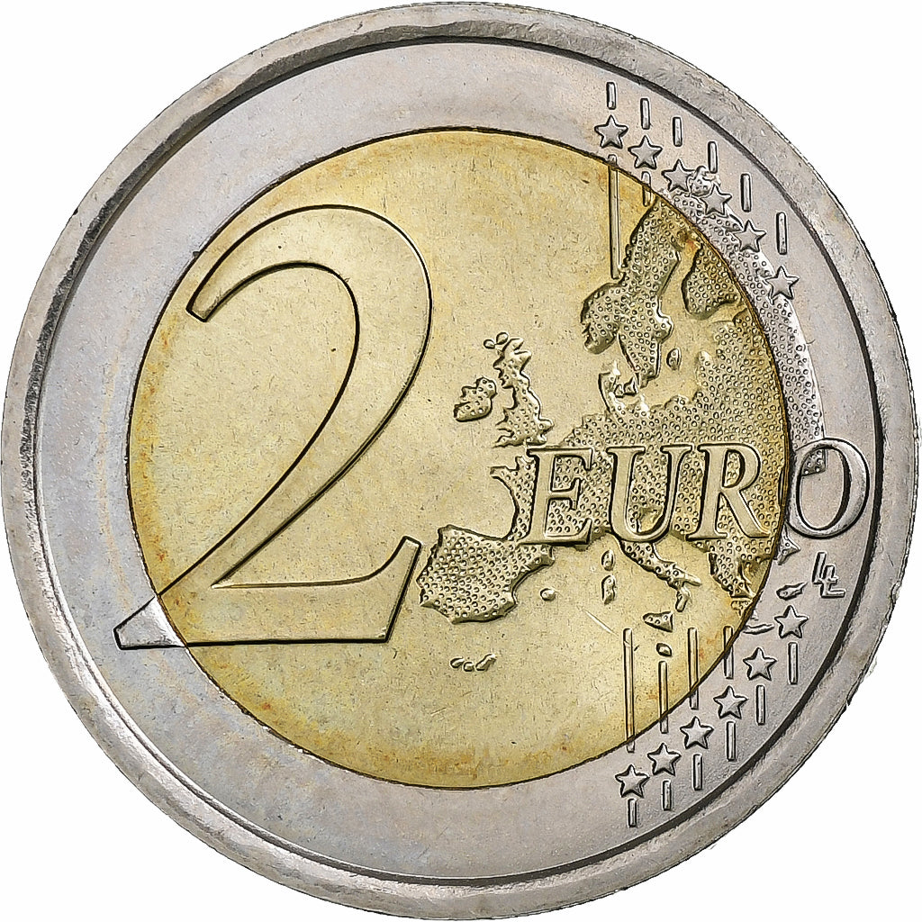 San Marino, 2 Euro, Donato Bramante, 2014, Rome, Bi-metallico, SPL, KM:296