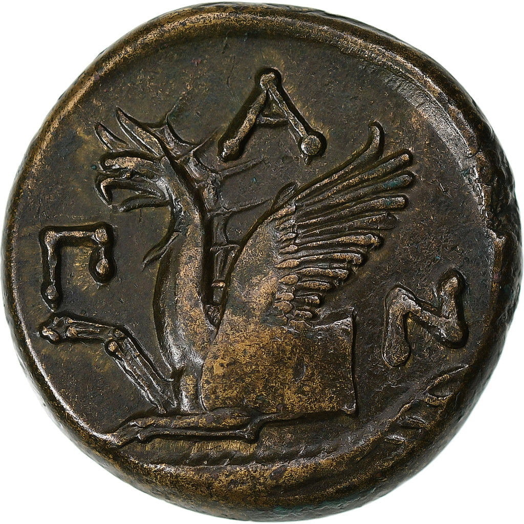 Cimmerian Bosporos, Æ, 310-304/3 BC, Pantikapaion, Bronze, AU(55-58), HGC:7-113