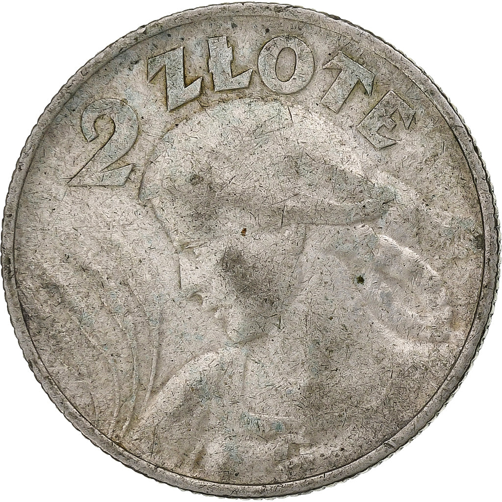 Poland, 2 Zlote, 1924, Warsaw, Silver, EF(40-45), KM:16