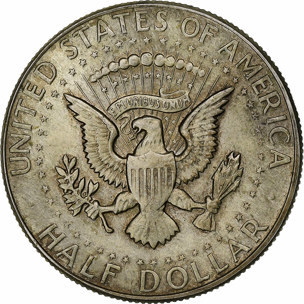 United States, Half Dollar, Kennedy, 1967, Philadelphia, Silver Plated Copper