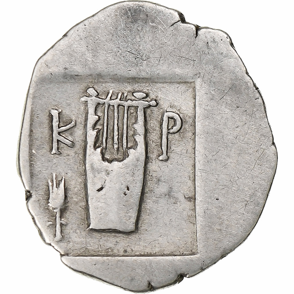 Lycian League, Hemidrachm, ca. 30-27 BC, Kragos, Plata, MBC, SNG-Cop:61