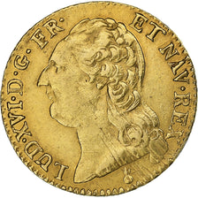 Frankrijk, Louis XVI, Louis d'or à la tête nue, 1788, Metz, Goud, ZF+