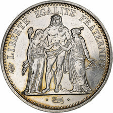 France, 10 Francs, Hercule, 1967, Paris, Silver, MS(60-62), Gadoury:813, KM:932