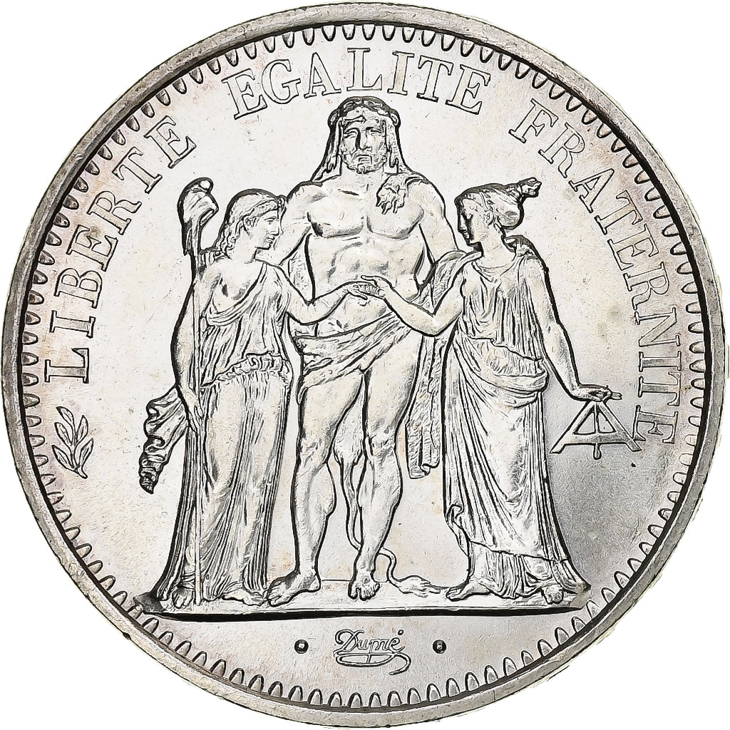 Francia, 10 Francs, Hercule, 1967, Paris, Avec accent, Plata, EBC+, Gadoury:813