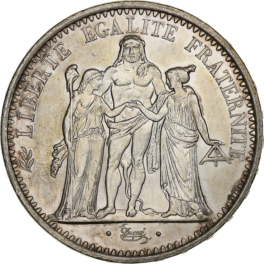 France, 10 Francs, Hercule, 1966, Paris, Silver, MS(60-62), Gadoury:813, KM:932