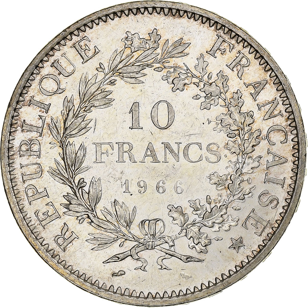 Frankreich, 10 Francs, Hercule, 1966, Paris, Silber, VZ+, Gadoury:813, KM:932