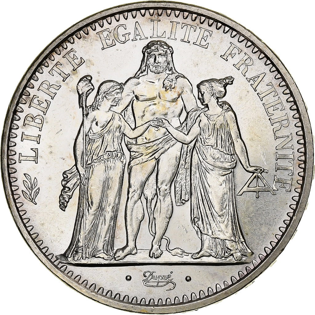 France, 10 Francs, Hercule, 1965, Paris, Silver, MS(60-62), Gadoury:813, KM:932