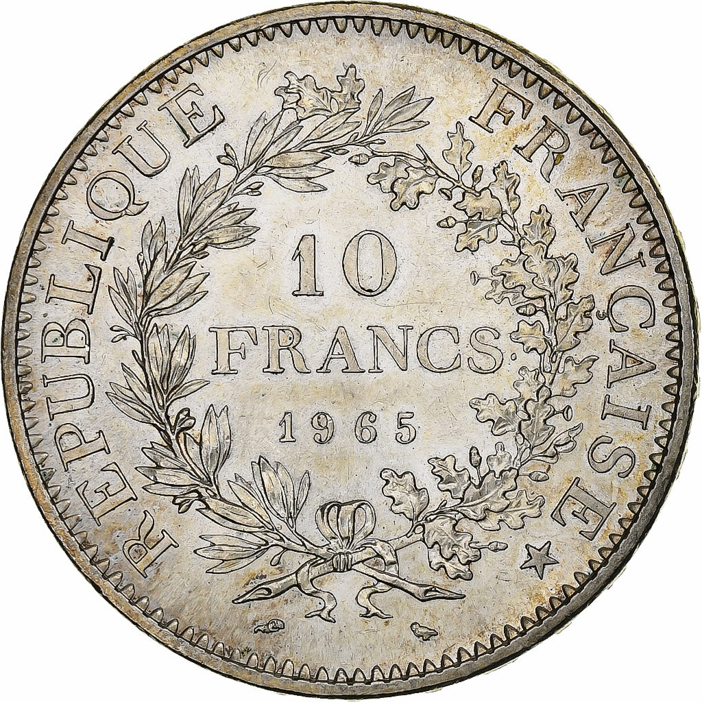 Frankreich, 10 Francs, Hercule, 1965, Paris, Silber, VZ+, Gadoury:813, KM:932