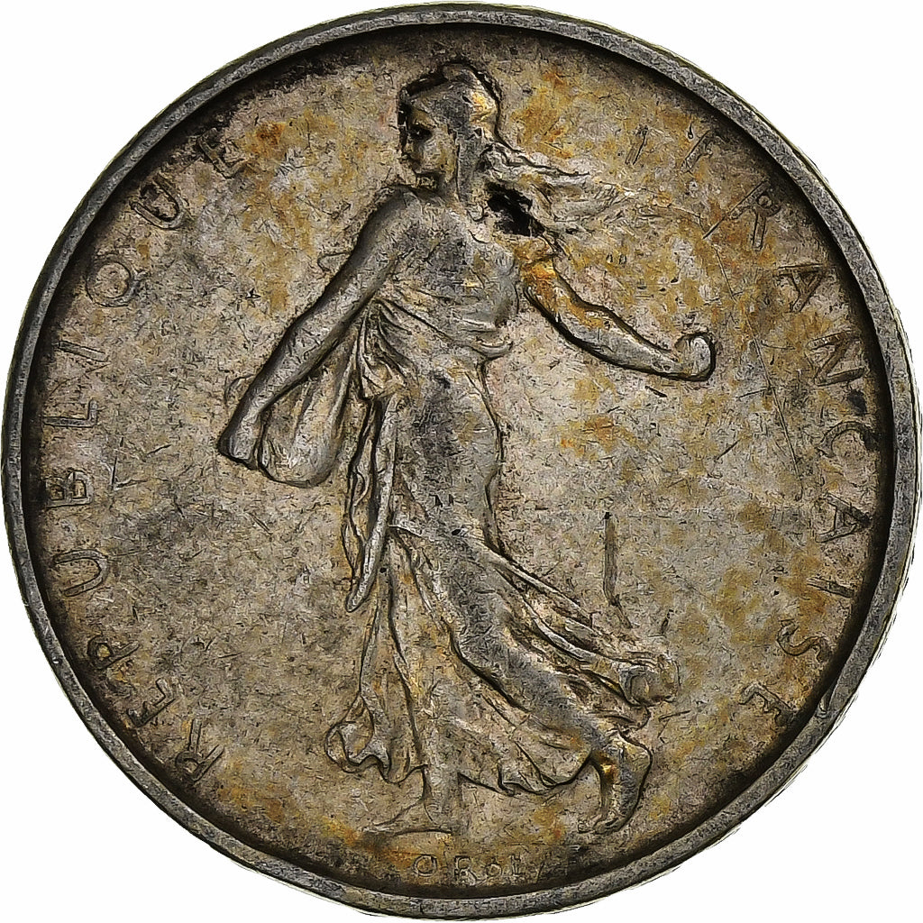 France, 5 Francs, Semeuse, 1961, Paris, Silver, EF(40-45), Gadoury:770, KM:926
