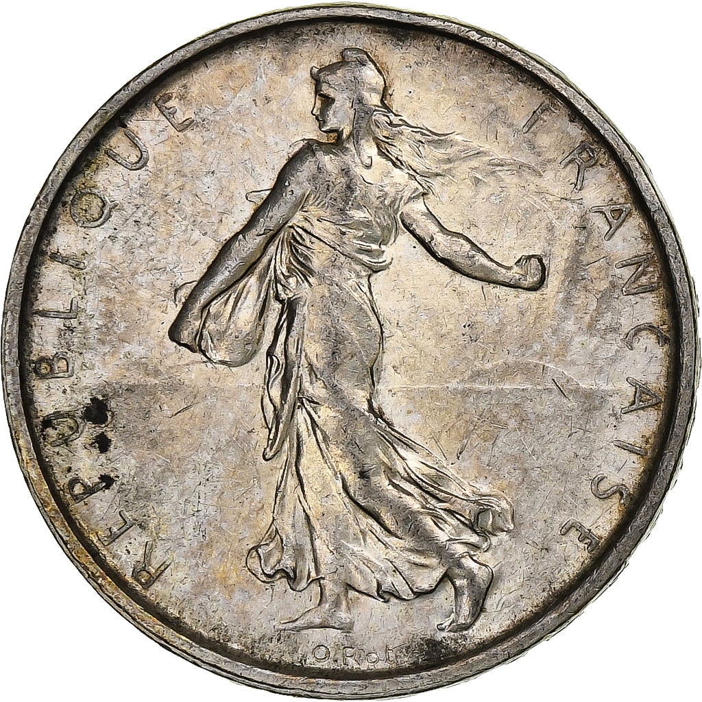 France, 5 Francs, Semeuse, 1963, Paris, Argent, TTB+, Gadoury:770, KM:926