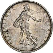 France, 5 Francs, Semeuse, 1963, Paris, Argent, TTB+, Gadoury:770, KM:926