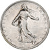 Frankrijk, 1 Franc, Semeuse, 1920, Paris, Zilver, PR, Gadoury:467, KM:844.1