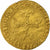 Francia, Charles VII, 1/2 ECU D'or, 1438-1461, Paris, Oro, BB, Duplessy:513