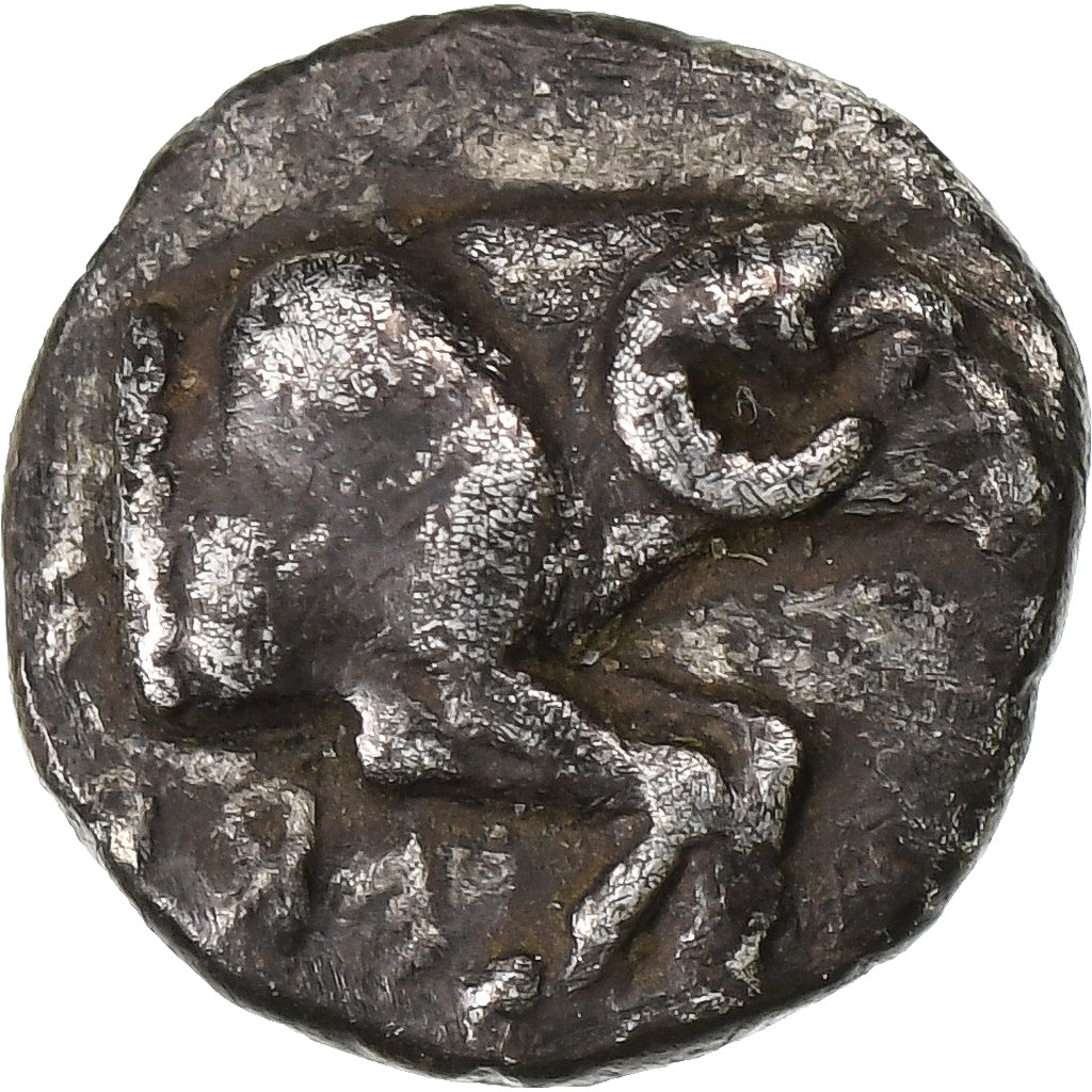 Troas, Obol, ca. 475-450 BC, Kebren, Silver, AU(50-53)