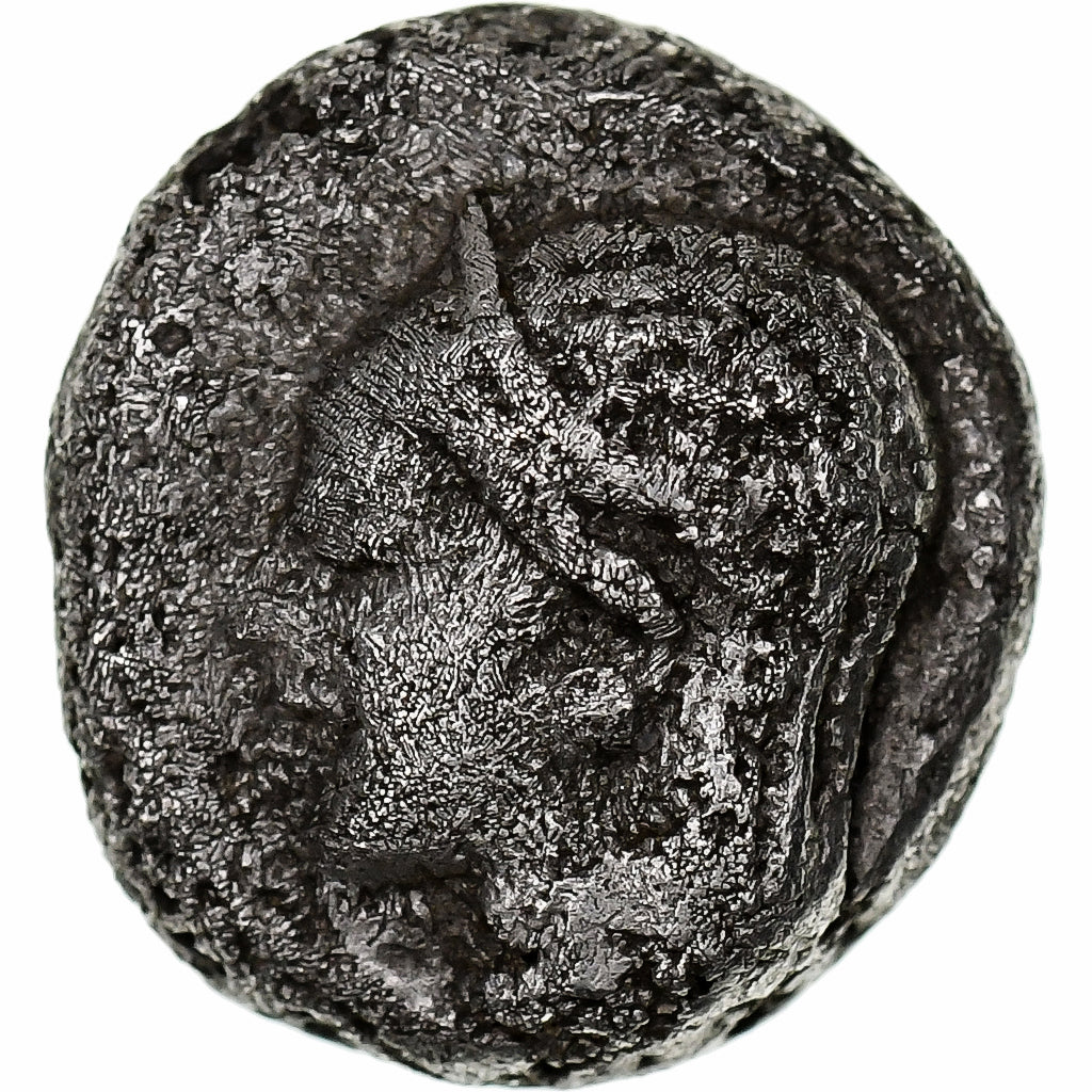 Troas, Diobol, ca. 480-450 BC, Kebren, Silver, EF(40-45), SNG-vonAulock:1546