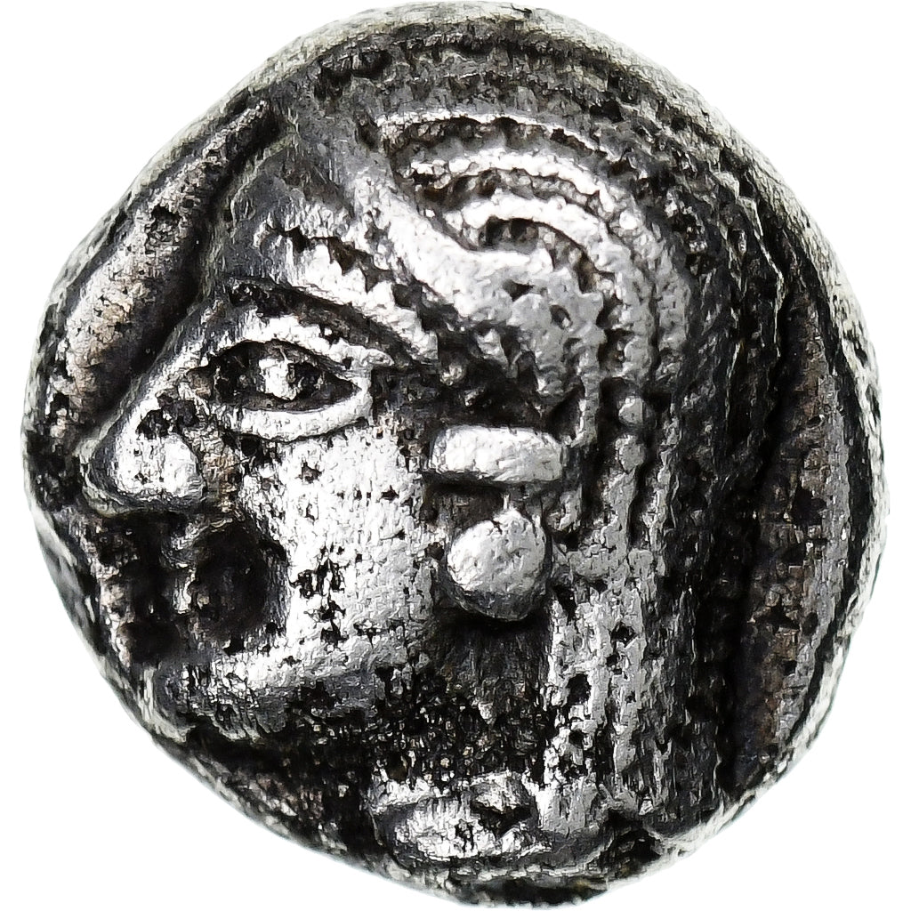 Troja, Diobol, ca. 480-450 BC, Kebren, Srebro, AU(50-53), SNG-vonAulock:1546