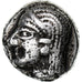 Troja, Diobol, ca. 480-450 BC, Kebren, Srebro, AU(50-53), SNG-vonAulock:1546