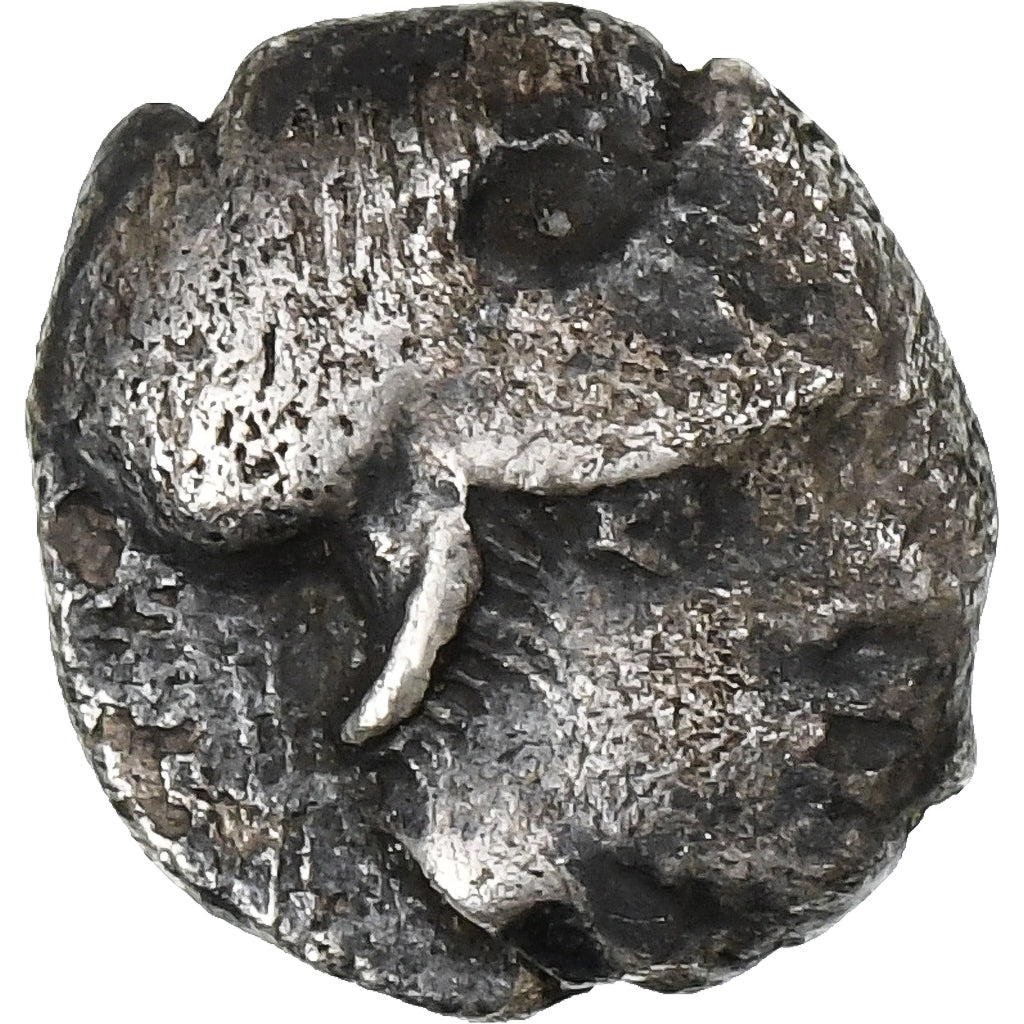 Troas, Obol, ca. 500-400 BC, Kolone, Silver, AU(50-53)