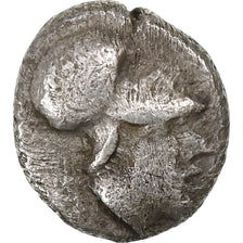 Troja, Obol, ca. 500-400 BC, Kolone, Srebro, AU(50-53)
