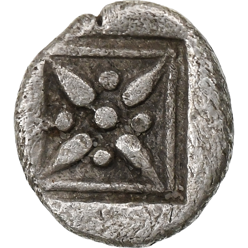 Troja, Obol, ca. 500-400 BC, Kolone, Srebro, AU(50-53)
