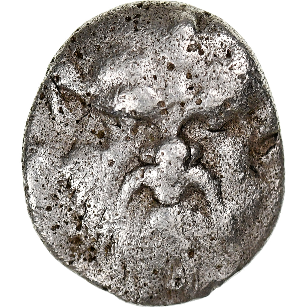 Lesbos, Obol, ca. 460-406 BC, Methymna, Plata, MBC, HGC:6-901