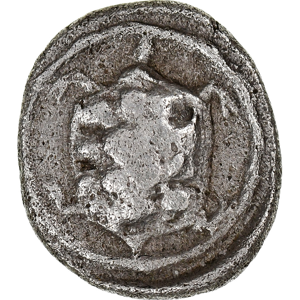 Lesbos, Obol, ca. 460-406 BC, Methymna, Silver, AU(50-53), HGC:6-901