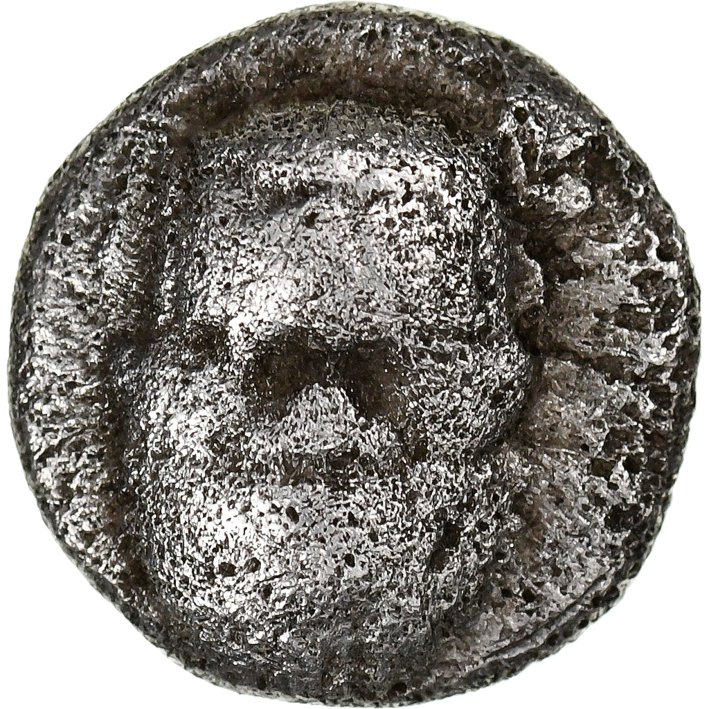 Lesbos, Obol, ca. 460-406 BC, Methymna, Silver, VF(20-25), HGC:6-900