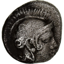 Lesbos, Obol, ca. 460-406 BC, Methymna, Silver, EF(40-45), HGC:6-904