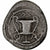 Lesbos, Obol, ca. 460-406 BC, Methymna, Zilver, ZF, HGC:6-904