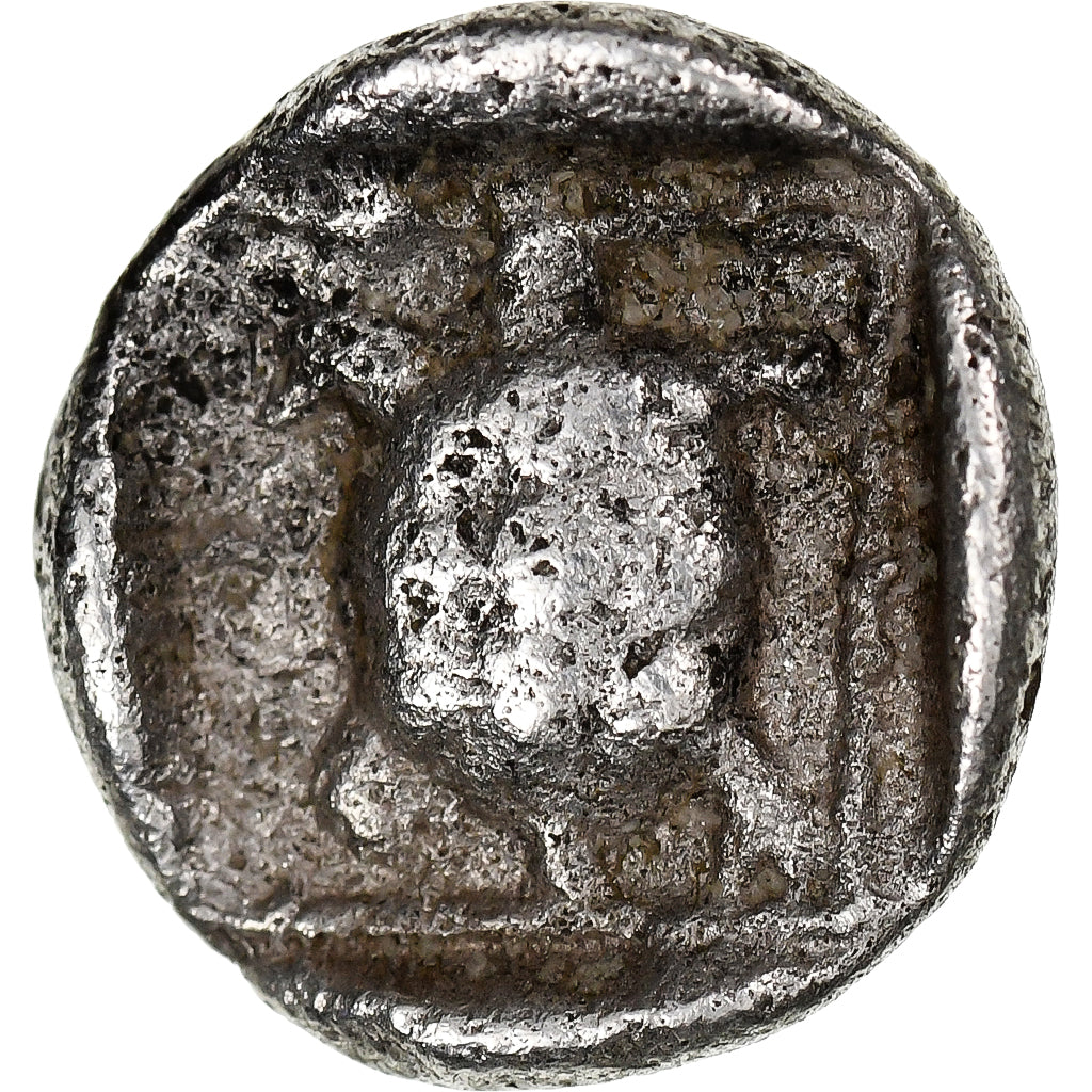 Lesbos, Obol, ca. 500/480-460 BC, Methymna, Silver, EF(40-45), HGC:6-890