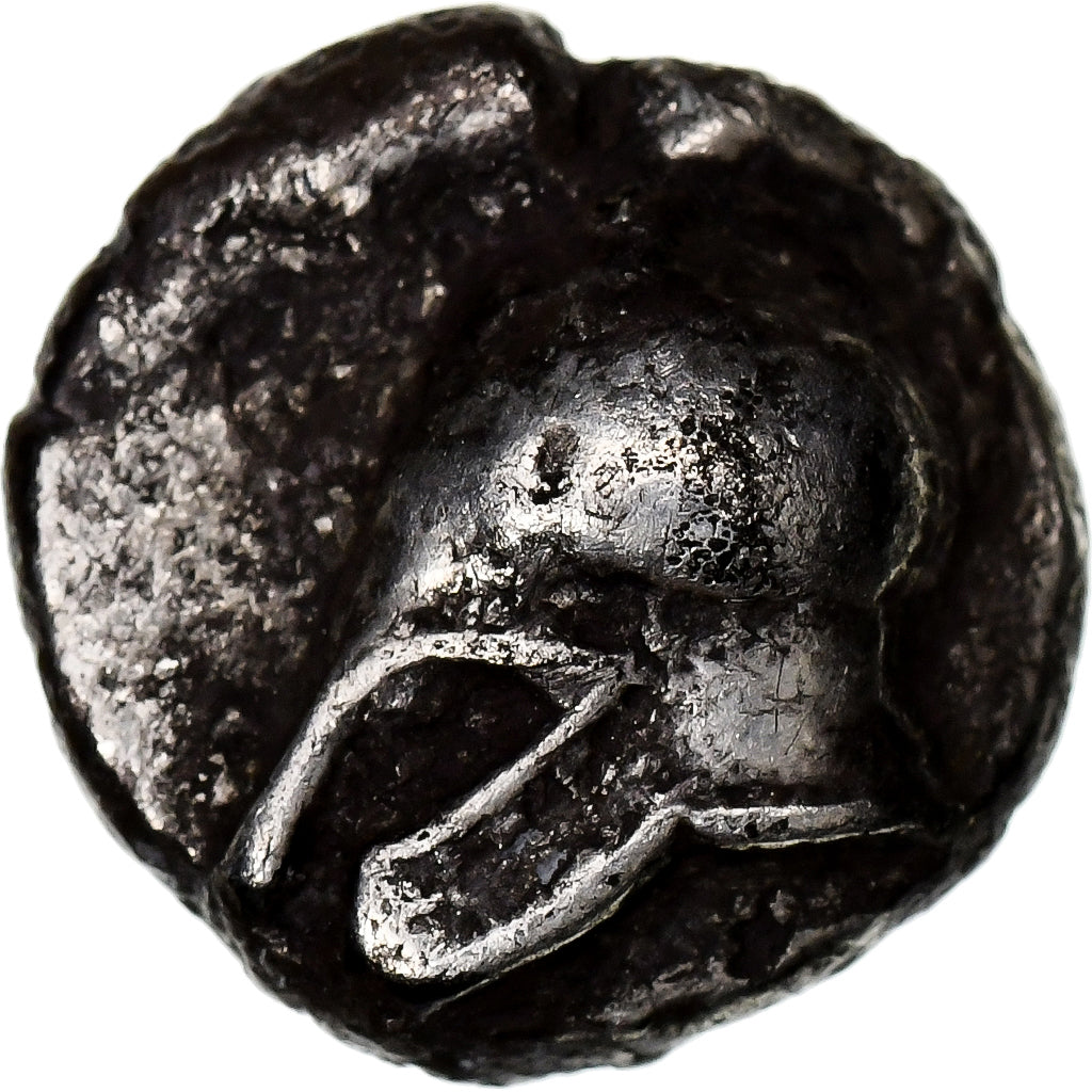 Troas, Obol, 6th-5th century BC, Néandria, Zilver, ZF+