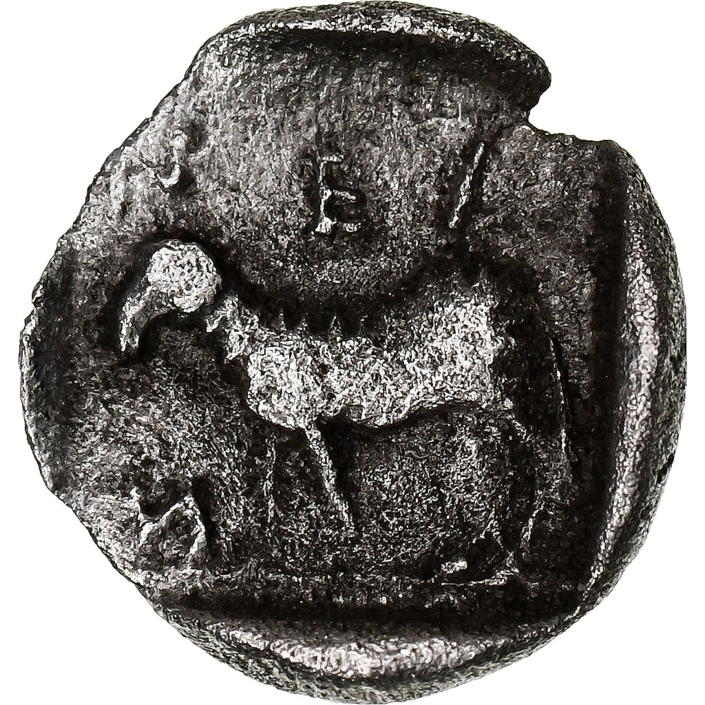 Troas, Obol, 4th century BC, Néandria, Silver, EF(40-45), SNG-vonAulock:7627