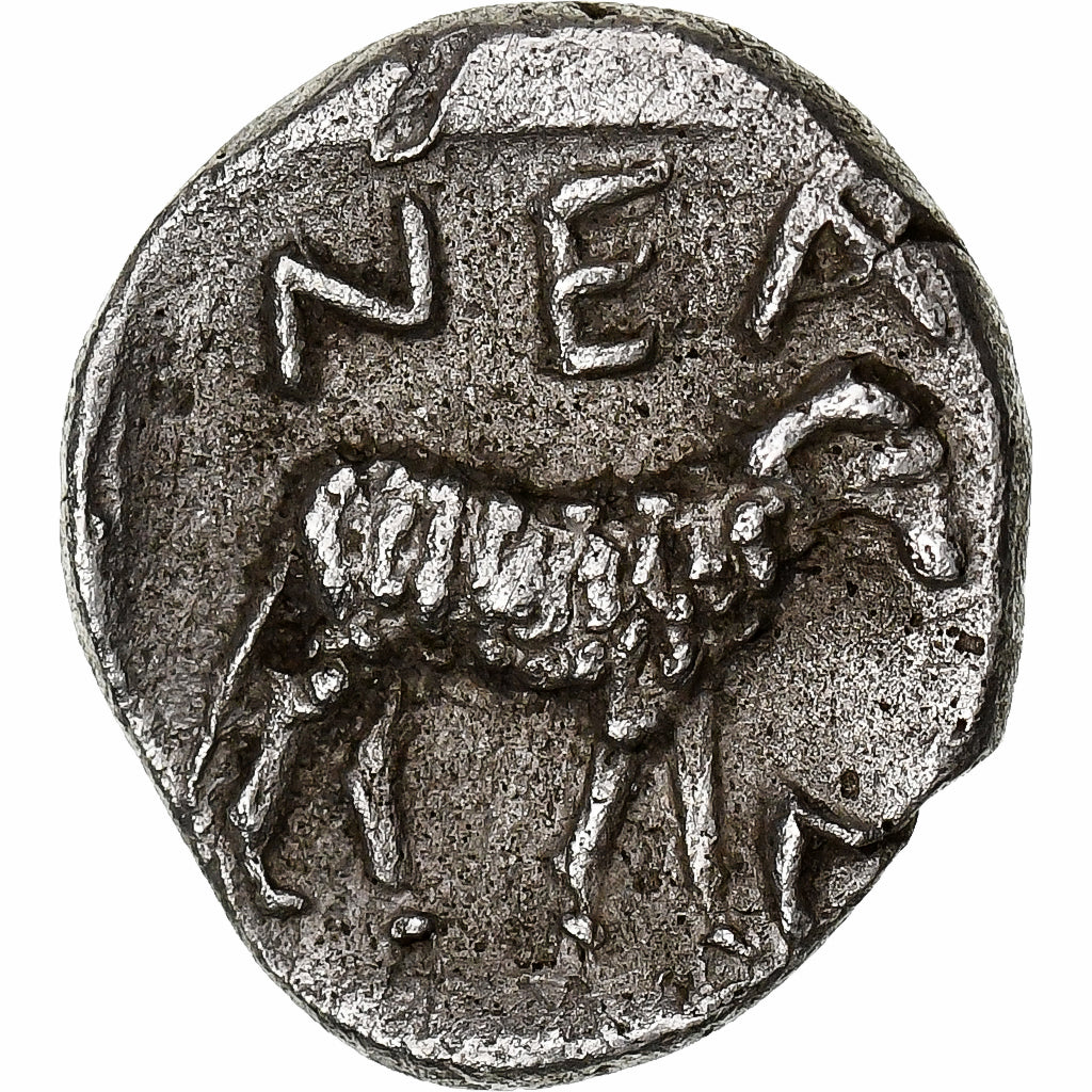 Troas, Obol, 4th century BC, Néandria, Plata, EBC, SNG-vonAulock:7628