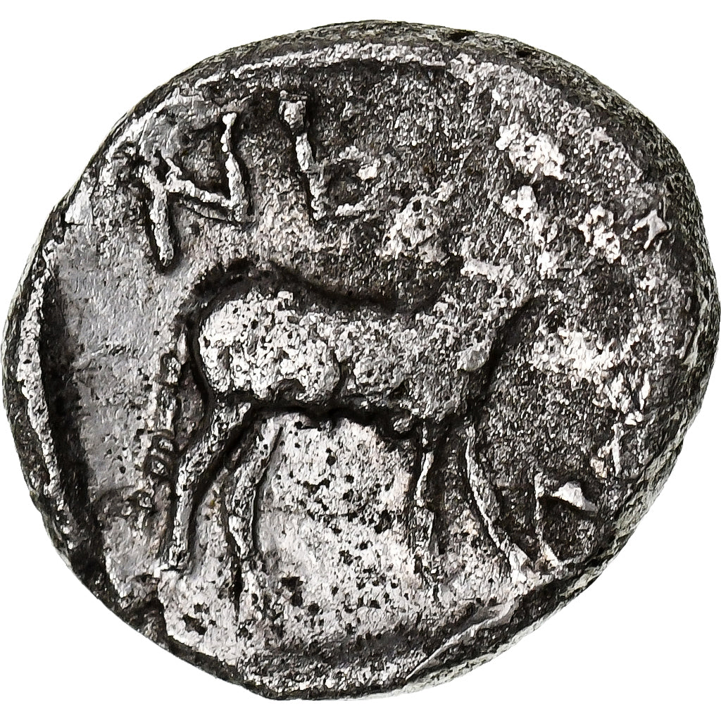Troas, Obol, 4th century BC, Néandria, Silver, VF(30-35), SNG-vonAulock:7628