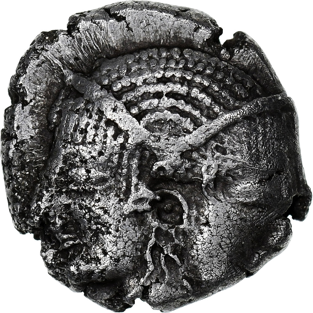 Mysie, Diobole, ca. 500-450 BC, Lámpsakos, Argent, TTB+, SNG-France:1126