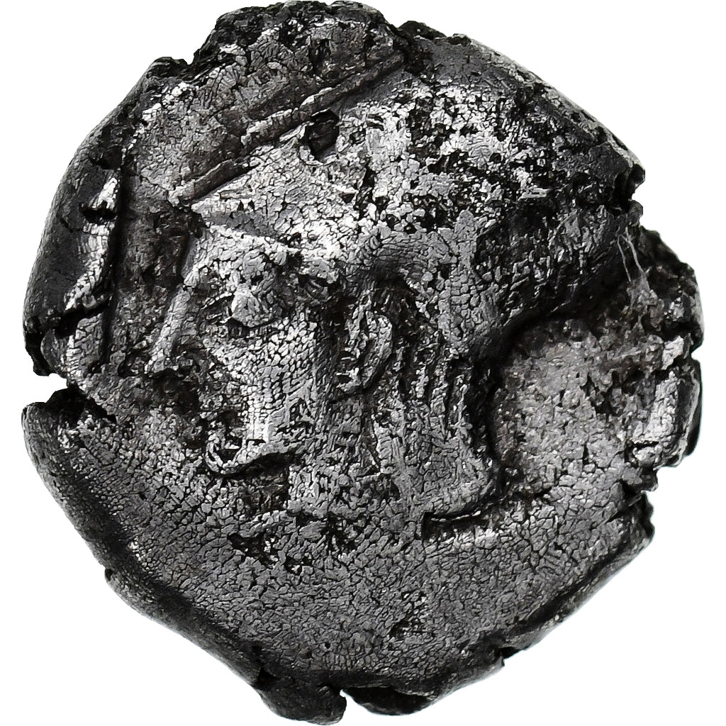 Mysie, Diobole, ca. 500-450 BC, Lámpsakos, Argent, TTB+, SNG-France:1126