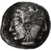 Mysië, Diobol, ca. 500-450 BC, Lampsakos, Zilver, FR+, SNG-France:1126