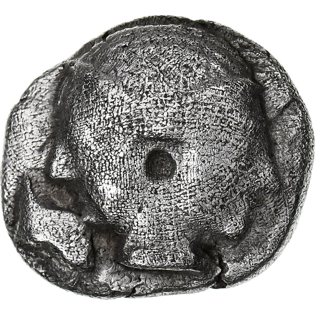 Mysie, Obole, ca. 500-450 BC, Lámpsakos, Argent, TTB, SNG-France:1128-9