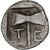 Troas, Obol, ca. 450-387 BC, Tenedos, Zilver, ZF+, SNG-Cop:509, HGC:6-387