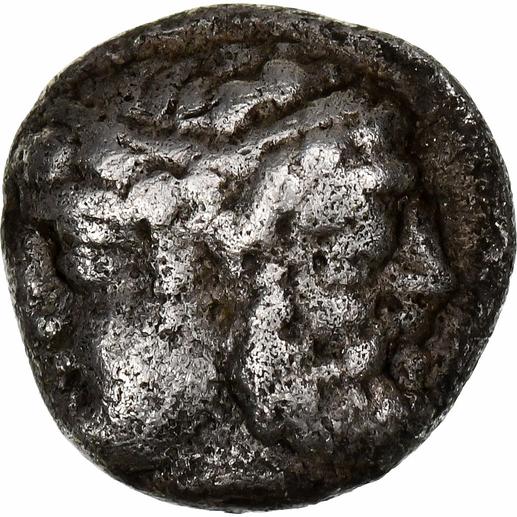 Troade, Obole, ca. 450-387 BC, Tenedos, Argent, TTB+, SNG-Cop:509, HGC:6-387
