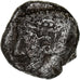 Trôade, Obol, ca. 500-450 BC, Tenedos, Prata, AU(50-53), HGC:6-381